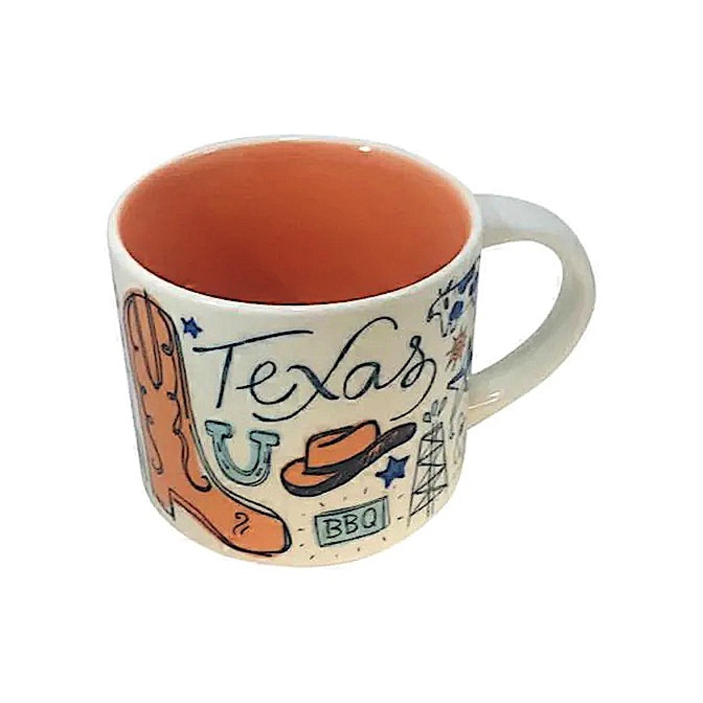 Starbucks 14-Ounce Bean There Texas Mug Collectors Item